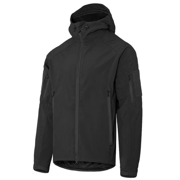 Тактическая куртка Camotec CM Stalker SoftShell Черная L - изображение 1