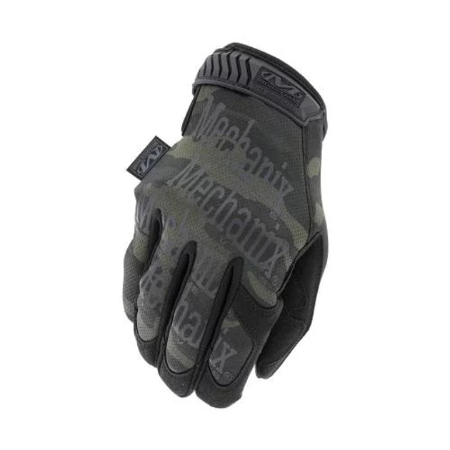 Рукавички тактичні MECHANIX "THE ORIGINAL® MULTICAM BLACK GLOVES" XL - зображення 1