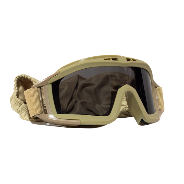 Захисні тактичні окуляри-маска зі змінним склом Coyote - зображення 2