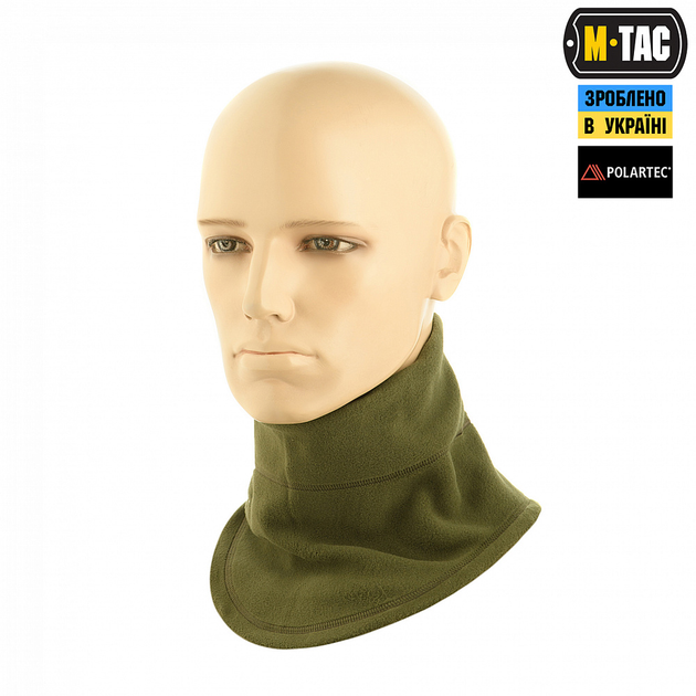 M-Tac шарф-труба анатомічний Polartec Army Olive S/M - зображення 2