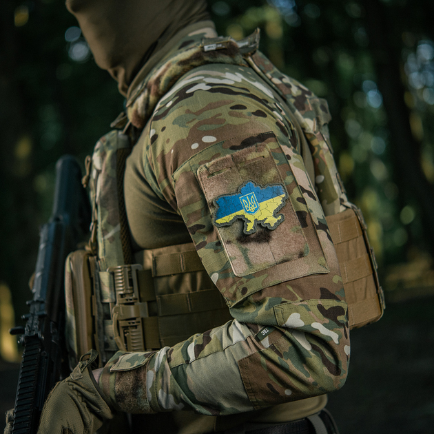 M-Tac нашивка Україна з гербом жовто синій - зображення 2