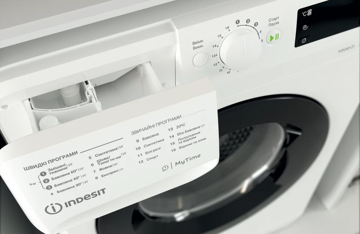 Пральна машина Indesit OMTWSE 61051 WK UA вузька - изображение 9