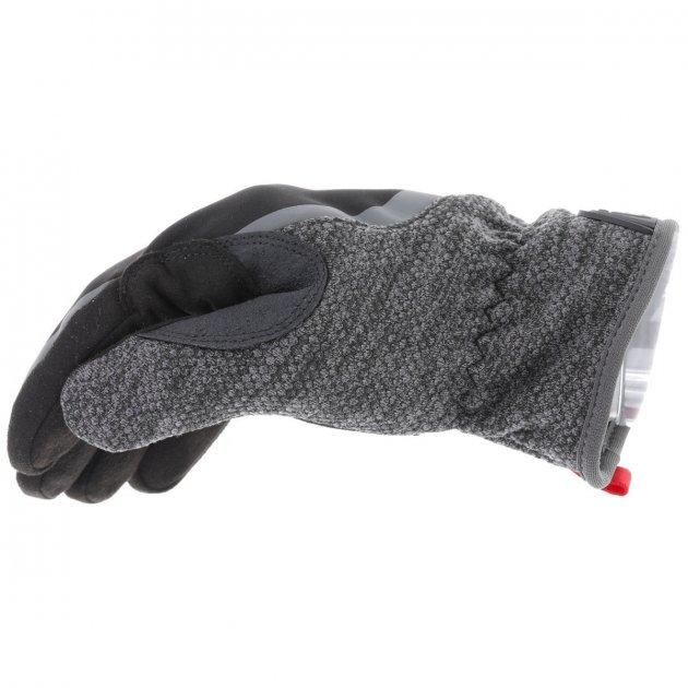 Зимові тактичні рукавиці утеплені Coldwork Fastfit Mechanix Black-Grey XL (30083) Kali - зображення 2