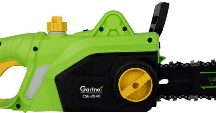 Електропила ланцюгова Gärtner CSE-2040 395 мм 2000 Вт бічна (853192) - зображення 2