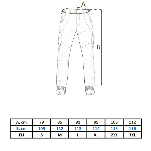 Штаны полевые MFH US BDU Combat Pants Черные M - изображение 2