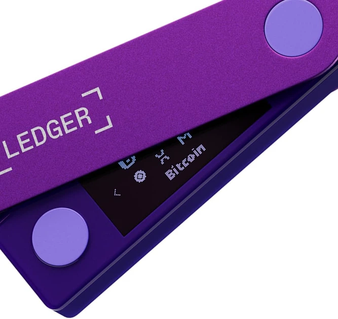 Криптокошелёк Ledger Nano X Amethyst Purple (Фиолетовий Аметист) - криптокошелек - изображение 3