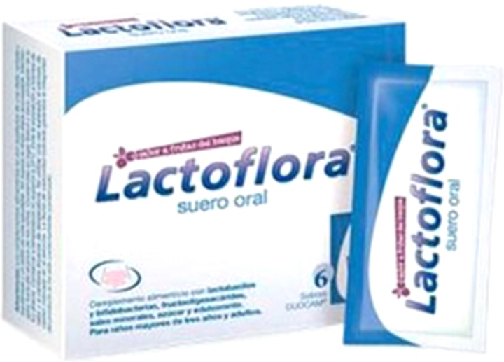 Пробіотик Lactoflora Suero Oral 6 пакетиків (8470001840134) - зображення 1