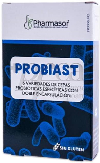 Prebiotyk Pharmasor Probiast 10 Capsules (8470001900081) - obraz 1