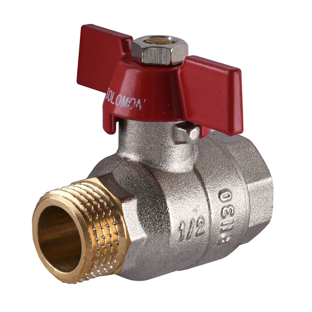 Кран шаровый прямой SOLOMON 1/2″ НВ КБ PN30 B1015 – фото, отзывы ...