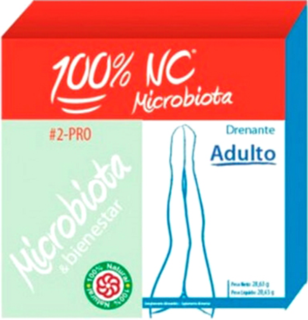 Kompleks prebiotyków i probiotyków NC Microbiota Antioxidant Drainage Adult (8437018235155) - obraz 1
