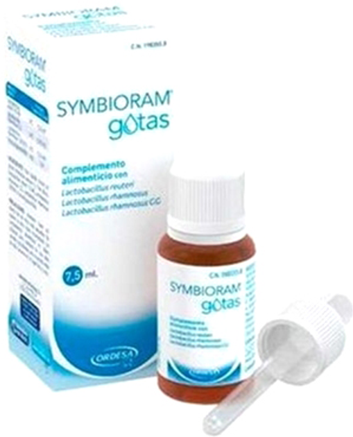 Probiotyk Ordesa Symbioram Drops 7.5 ml (8426594094034) - obraz 2