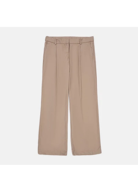 Брюки H&M 36 Темно-бежевый 1096238_16 - Фото 1 Брюки H&M 36 Темно-бежевый 1096238_16 - изображение 1
