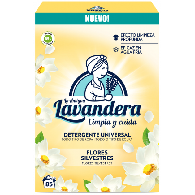 Универсальный стиральный порошок Lavandera Universal white flowers ...
