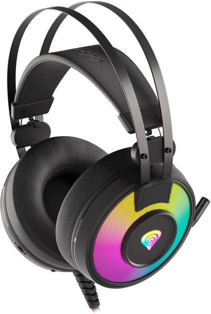 Słuchawki Genesis Neon 600 RGB Black (NSG-1656) - obraz 4