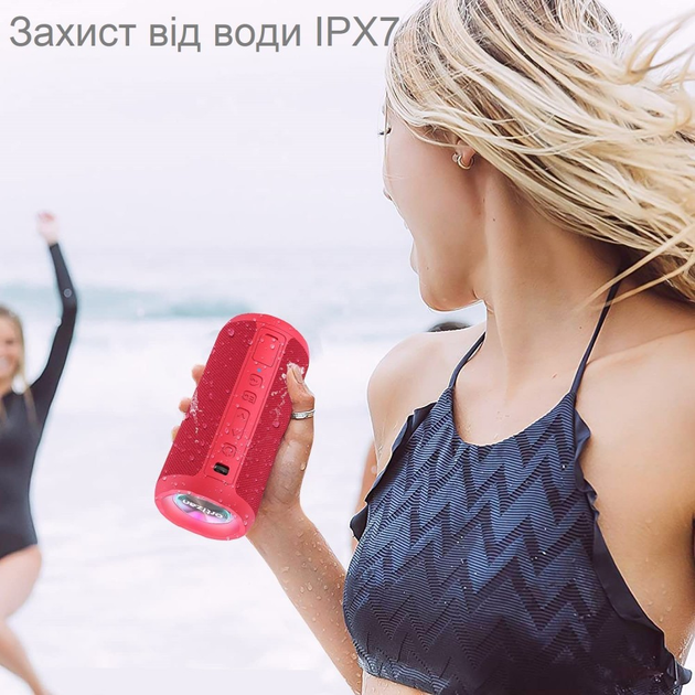 Портативная Колонка Ortizan X10 Red (DT) - изображение 6