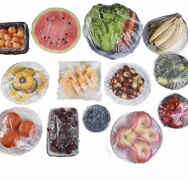 Универсальные пакеты на резинке для хранения продуктов в холодильнике ...