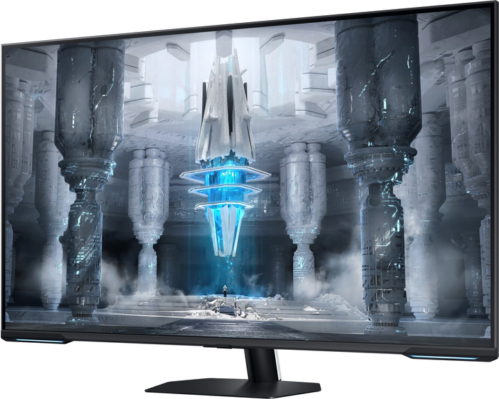 Monitor 43" Samsung Odyssey Neo G70NC White (LS43CG700NUXEN) - obraz 3