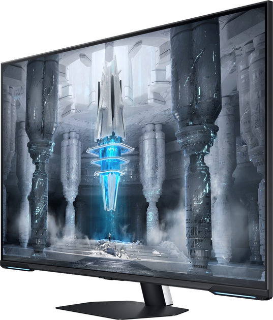 Monitor 43" Samsung Odyssey Neo G70NC White (LS43CG700NUXEN) - obraz 5