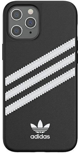 Панель Adidas OR Moulded Case для Apple iPhone 12/12 Pro Чорний (8718846087377) - зображення 1