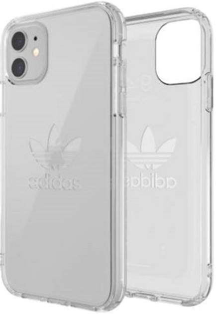 Панель Adidas OR PC Case Big Logo для Apple iPhone 11 Прозорий (8718846071710) - зображення 1