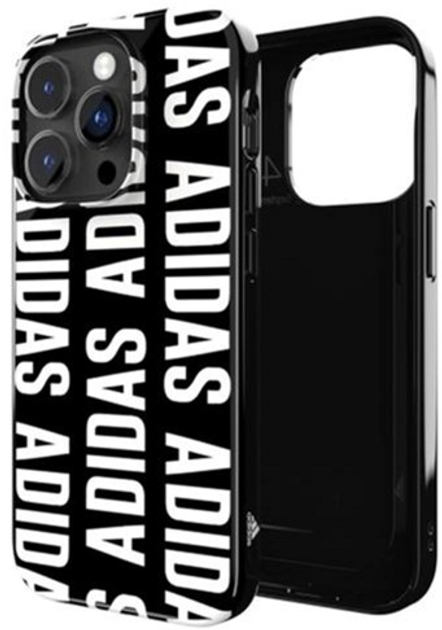 Панель Adidas OR SnapCase Logo для Apple iPhone 14 Pro Чорний (8718846100687) - зображення 1