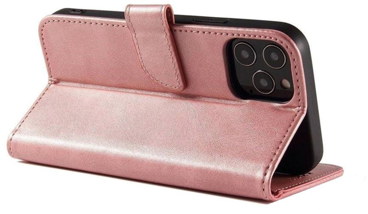 Etui z klapką Beline Book Magnetic do Huawei Y5p Rose gold (5903657572904) - obraz 2