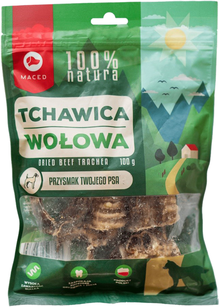 Przysmak dla psa Maced tchawica wolowa 100 g (5907489309370) - obraz 1