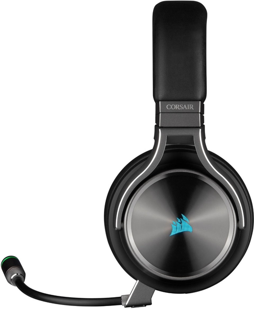 Навушники Corsair Virtuoso RGB Wireless Carbon (CA-9011185-EU) - зображення 3