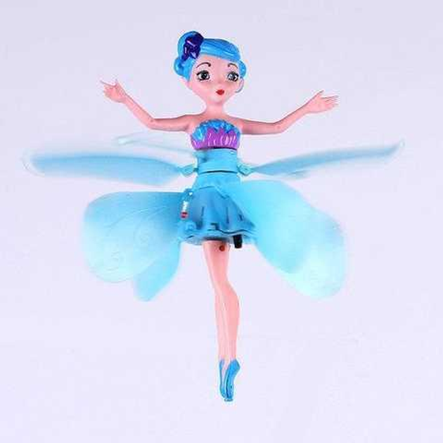 Кукла летающая фея Fairy RC Flying Ball Синий 340 г (910FRCKKLC4) CLS55 ...
