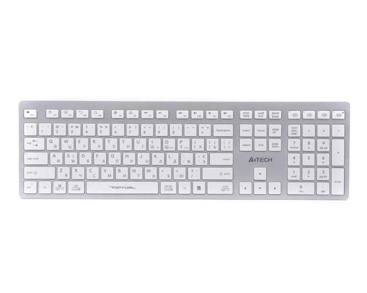 Клавіатура A4Tech Fstyler FBX50C White - Фото 1 Клавіатура A4Tech Fstyler FBX50C White - изображение 1