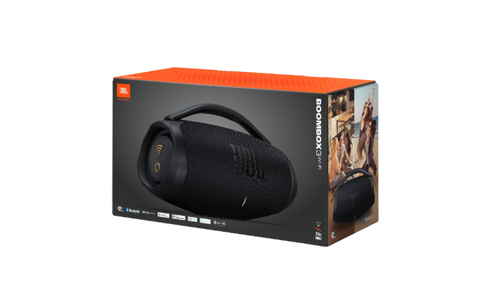 JBL Boombox 3 Wi-Fi Black (JBLBB3WIFIBLKEP) – фото, відгуки, характеристики  в інтернет-магазині ROZETKA від продавця: lElectro | Купити в Україні:  Києві, Харкові, Дніпрі, Одесі, Запоріжжі, Львові