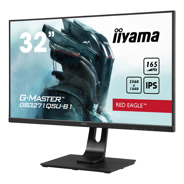 Монитор игровой 31,5" IPS Iiyama GB3271QSU-B1 безрамочный экран Черный ...