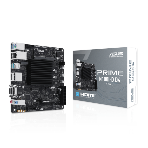 Материнская плата Mini-ITX Asus PRIME N100I-D D4-CSM Intel N100/DDR4 - изображение 4