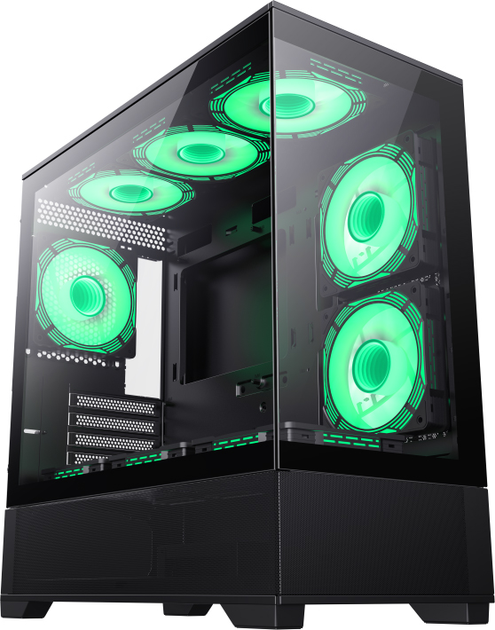 Корпус GameMax Vista MB Black - зображення 1