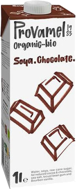 Дієтичний замінник Santiveri Provamel Bio Soy Chocolate 8х1 л (5411188081845) - зображення 1