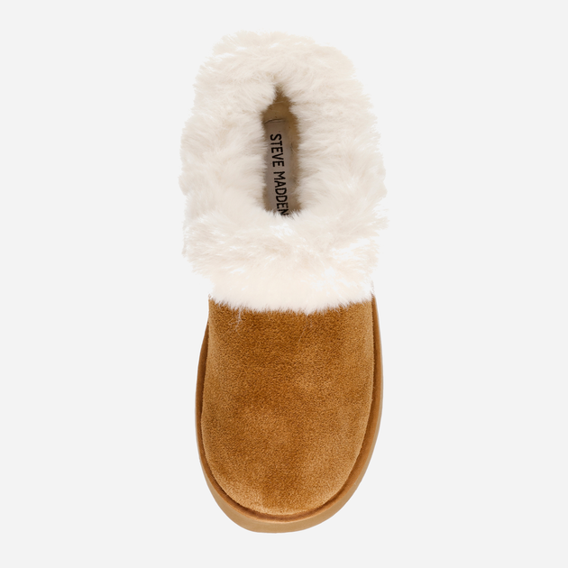 Śniegowce mukluki damskie z futerkiem Steve Madden Chaplin Slide SM11002735-839 37 23 cm Brązowe (8720857266993) - obraz 6