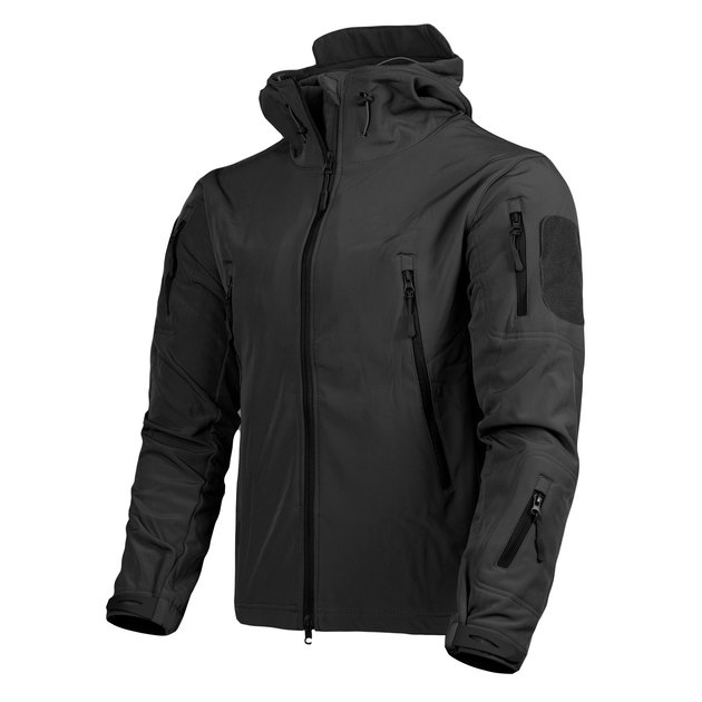 Куртка Shark Skin SoftShell Black L - зображення 1