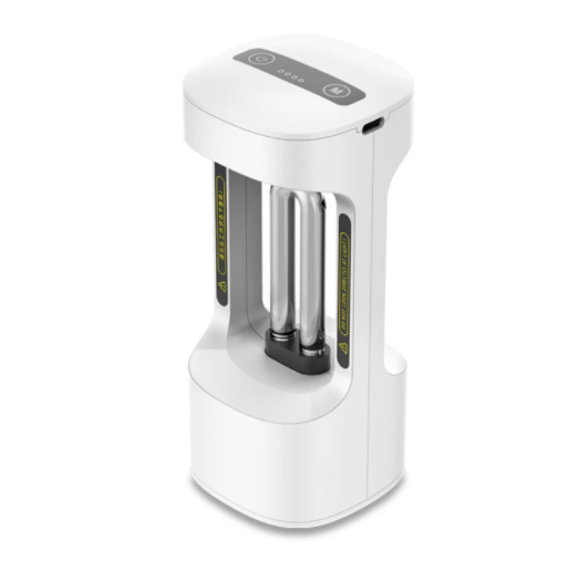 Портативний домашній бактерицидний стерилізатор із вбудованим акумулятором, білий - зображення 2