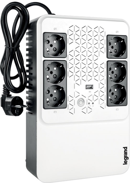 UPS Legrand Keor Multiplug 800VA (480W) White/Black (3414971227279) - obraz 2