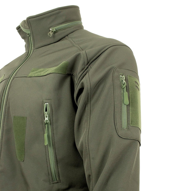 Куртка Vik-Tailor SoftShell з липучками для шевронів Olive 46 - зображення 2