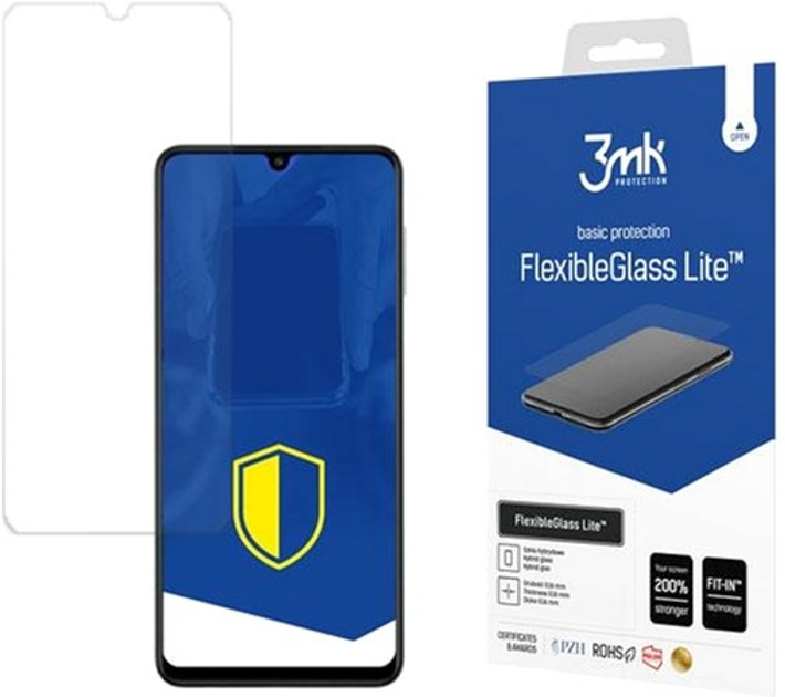 Szkło hybrydowe 3MK FlexibleGlass Lite do Samsung Galaxy A22 4G (5903108405058) - obraz 1