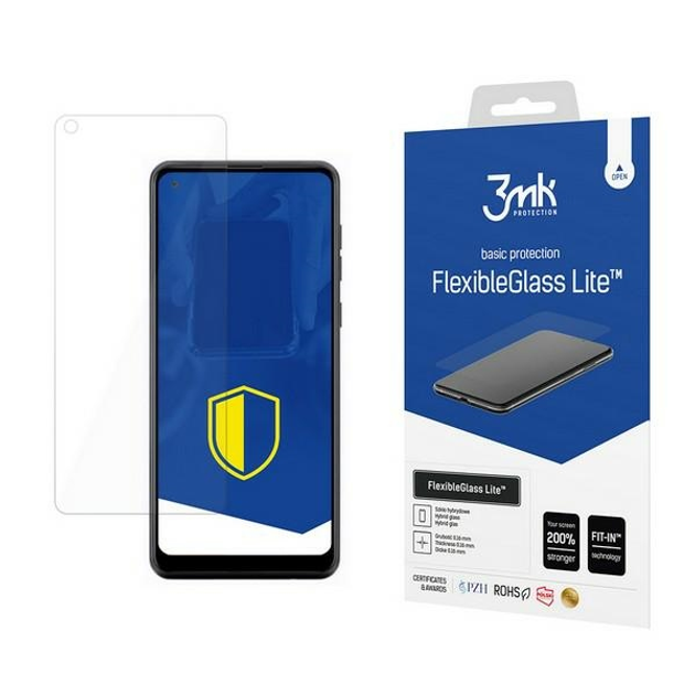 Szkło hybrydowe 3MK FlexibleGlass Lite do Samsung Galaxy A21s (5903108253475) - obraz 2