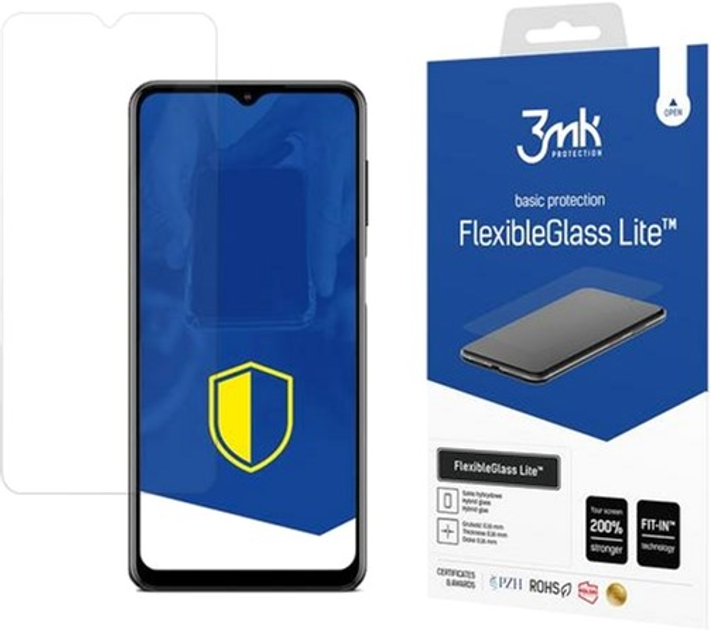 Szkło hybrydowe 3MK FlexibleGlass Lite do Samsung Galaxy M12 (5903108340120) - obraz 1