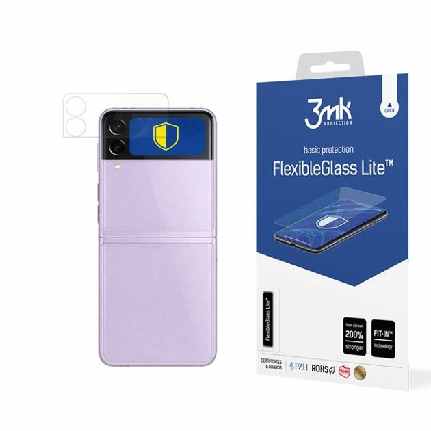 Szkło hybrydowe 3MK FlexibleGlass Lite do Samsung Galaxy (Z) Flip 3 (5903108462983) - obraz 2