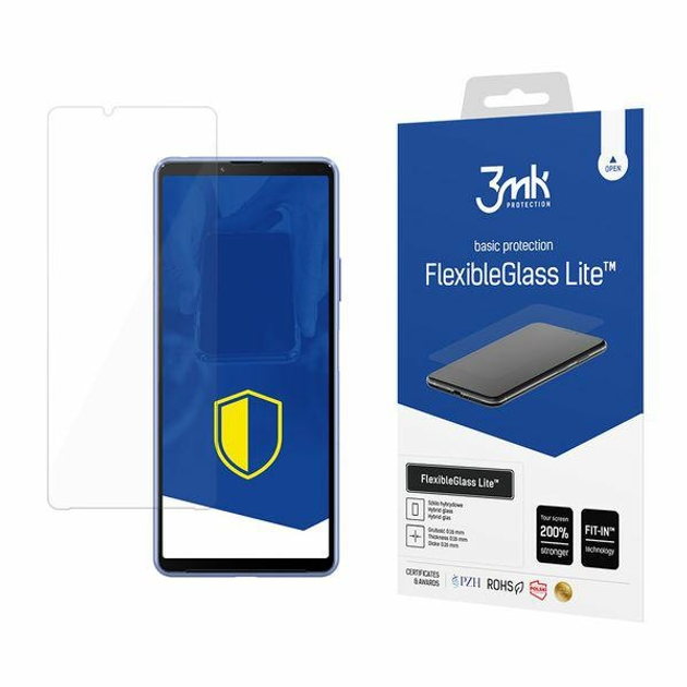 Szkło hybrydowe 3MK FlexibleGlass Lite do Sony Xperia 10 III 5G (5903108386913) - obraz 2