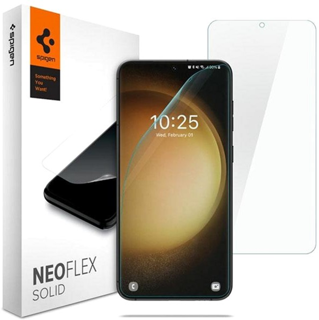 Набір захисних плівок Spigen Folia Neo Flex для Samsung Galaxy S23 SM-S911 2 шт (8809896743136) - зображення 1