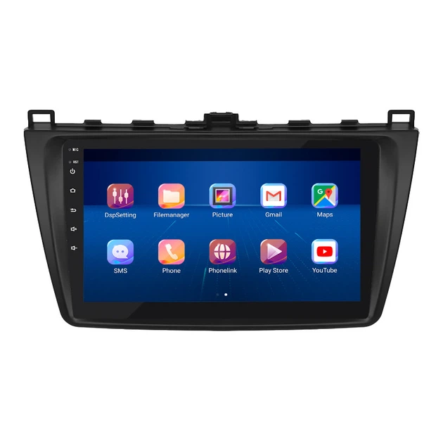 Штатная магнитола 9" Lesko для Mazda 6 II (GH) 2007-2009 6/128Gb 4G Wi-Fi GPS Top Мазда - Фото 2 Штатная магнитола 9" Lesko для Mazda 6 II (GH) 2007-2009 6/128Gb 4G Wi-Fi GPS Top Мазда - изображение 2