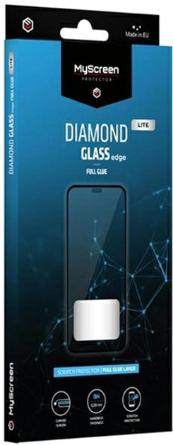 Szkło hartowane MyScreen Diamond Glass Edge Lite do OnePlus Nord 3 5G black (5904433224505) - obraz 1