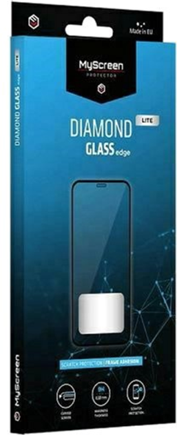 Захисне скло MyScreen Diamond Glass Edge Lite для Oppo A78 чорне (5904433218962) - зображення 1