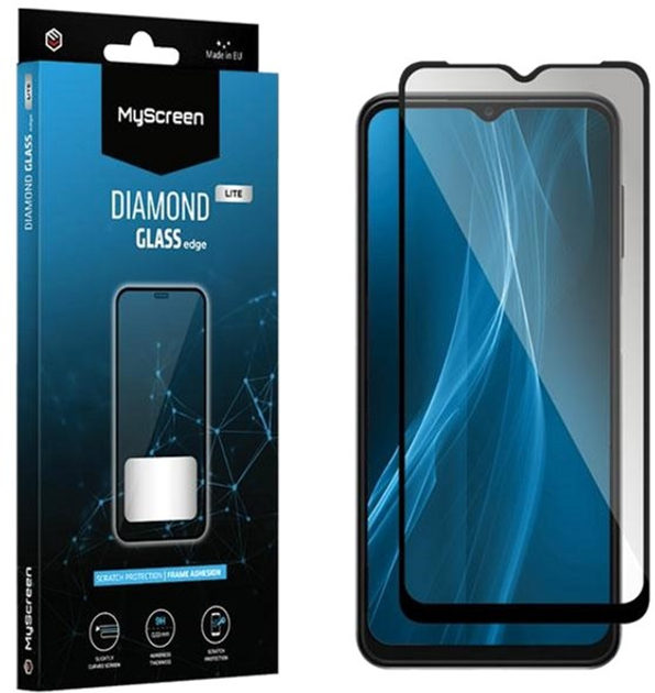 Szkło hartowane MyScreen Diamond Glass Edge Lite do Realme C55/10 Pro black (5904433220798) - obraz 1